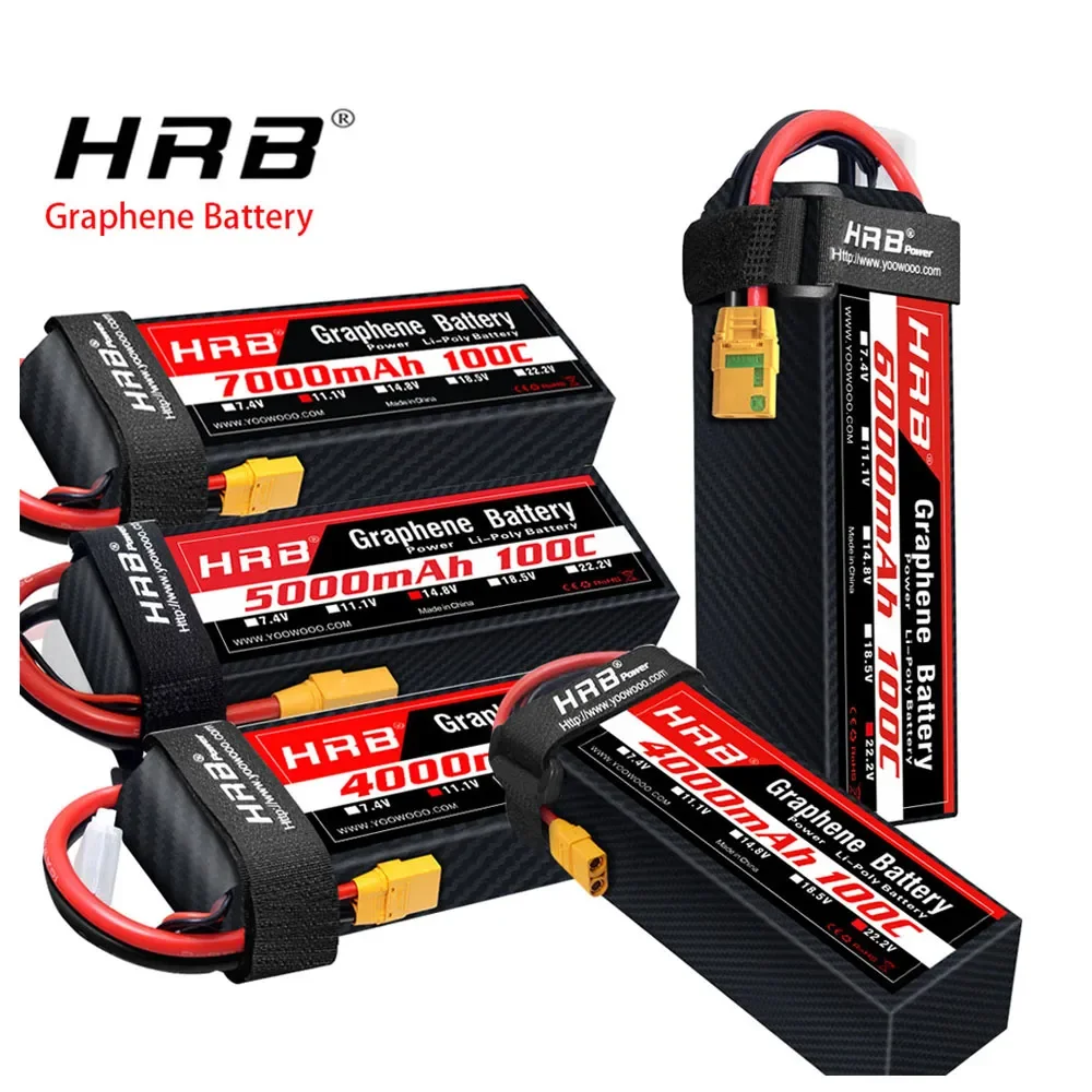 4S Lipo Battery 14.8V 6000Mah - Grafeen Batterij 2S 3S 4S 6S
