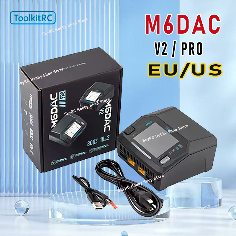 ToolkitRC M6DAC V2/Pro Dual Ch - Toolkitrc M6Dac Smart Charger recensie en prijs
