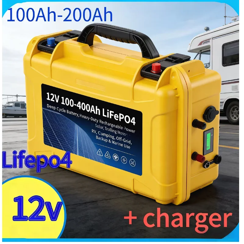 12V LiFePO4 100-200Ah |   Blue - Lifepo4 12V 100Ah Bms Bluetooth recensie en prijs