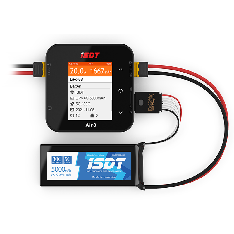 Isdt Air 8 Slimme Oplader Onde - Isdt Air8 8S Lipo Charger recensie en prijs