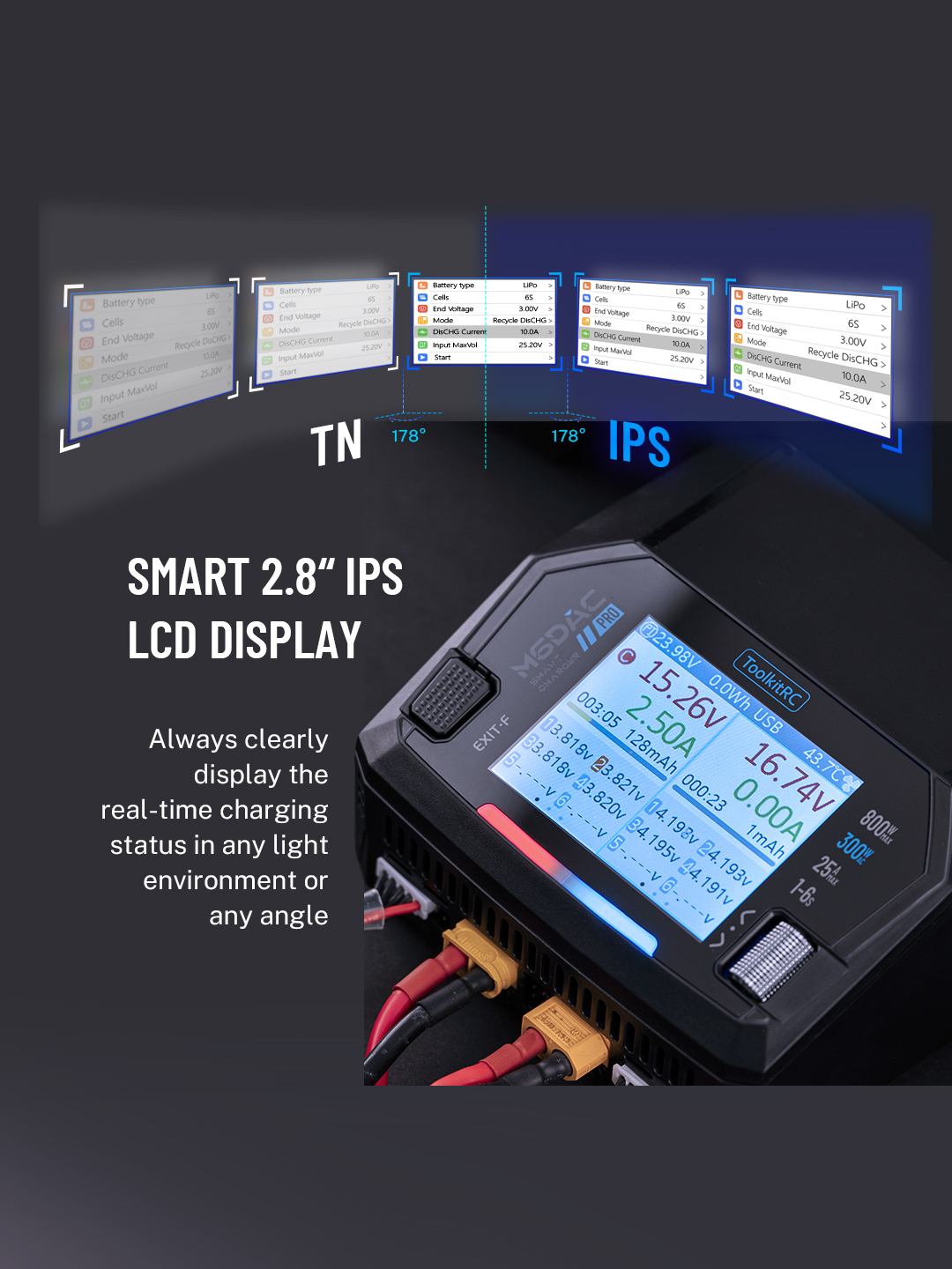 ToolkitRC M6DAC PRO M6DAC V2 D - Toolkitrc M6Dac Smart Charger recensie en prijs