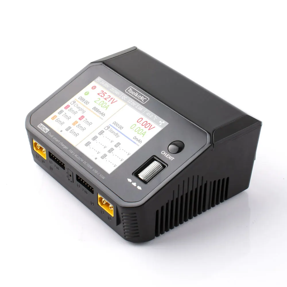 ToolkitRC M6DAC AC 200W DC 700 - Toolkitrc M6Dac Smart Charger recensie en prijs