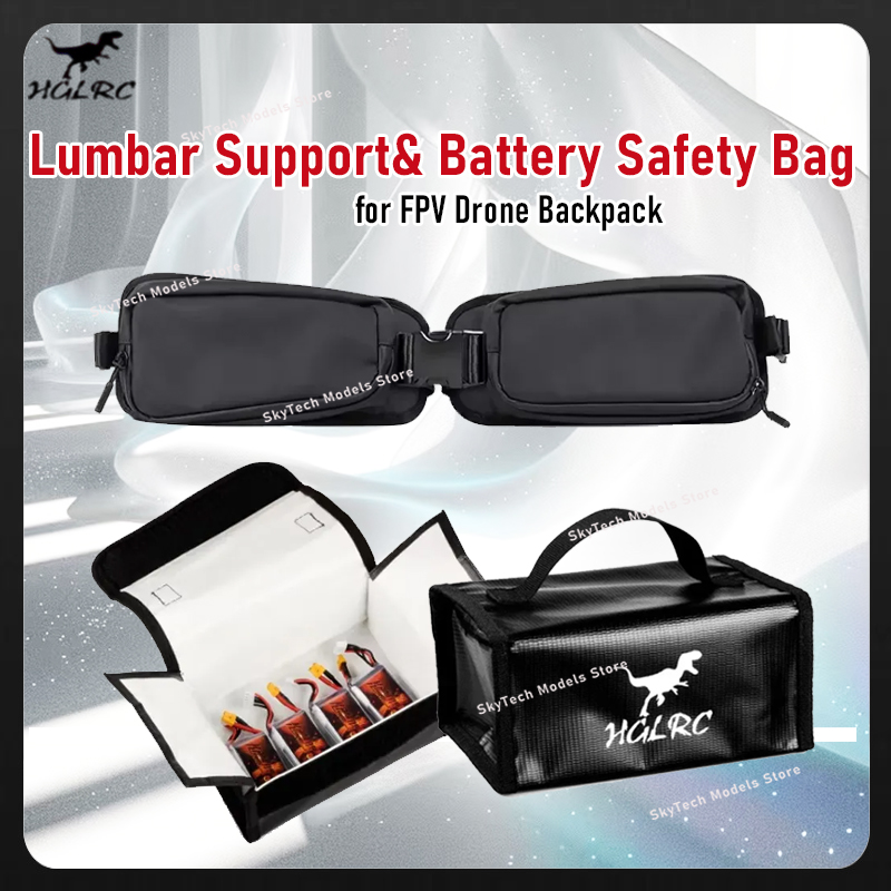 HGLRC ergonomisch lendenkussen - Lipo Battery Fireproof Safety Charge Box recensie en prijs