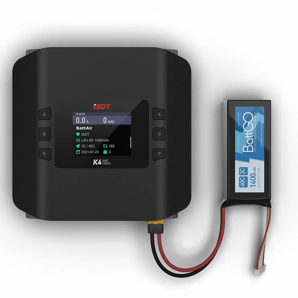 Originele ISDT K4 Dual Channel - Isdt K4 Dual Lipo Charger recensie en prijs