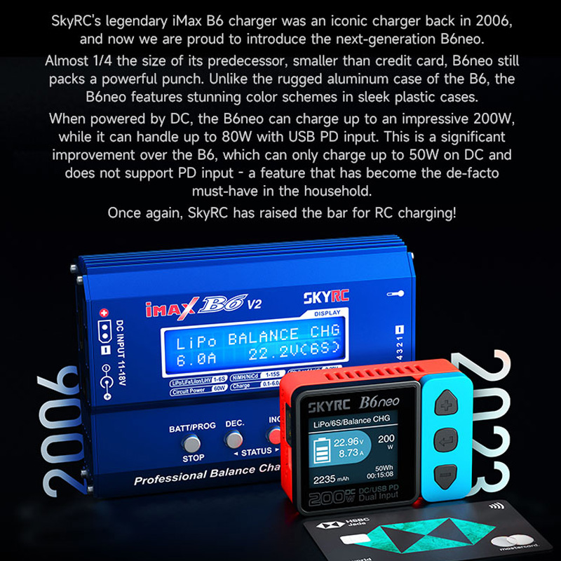 SkyRC B6neo Lipo Batterij Bala - Skyrc B6 Neo Smart Charger recensie en prijs