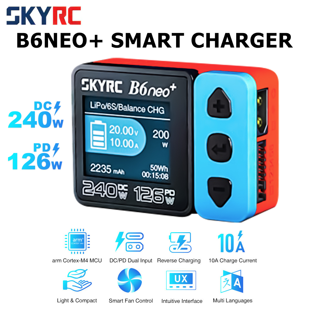 SkyRC B6 neo Smart Charger DC  - Skyrc B6 Neo Smart Charger recensie en prijs