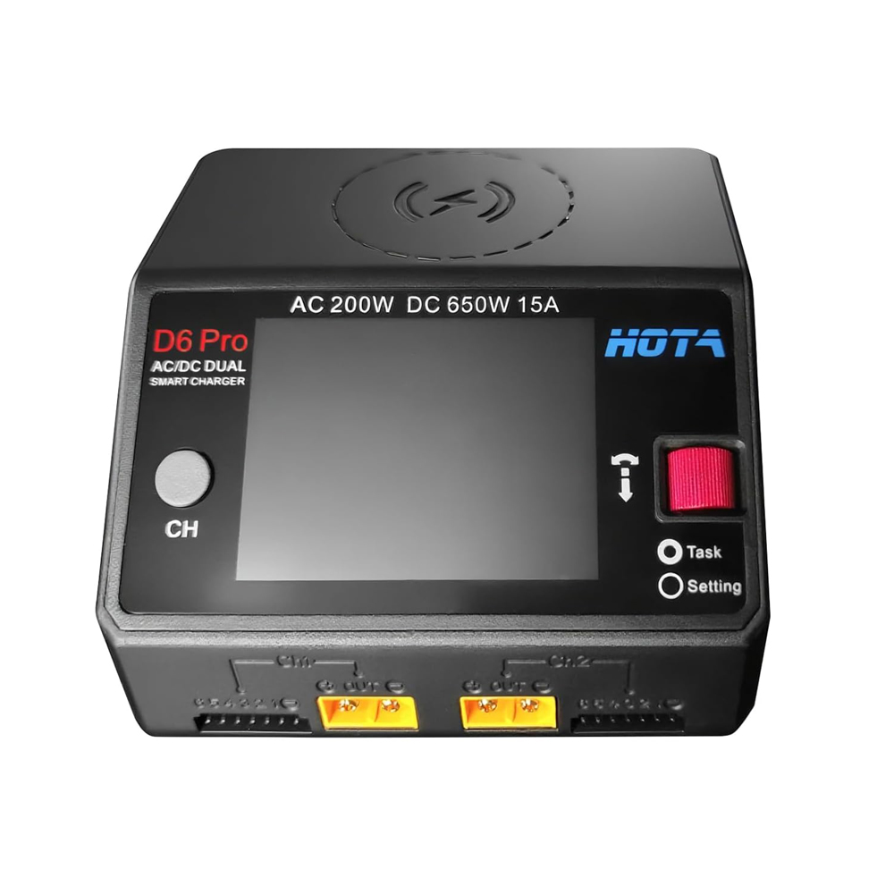 HOTA D6 Pro Lipo Batterijlader - Hota D6 Pro Dual Lipo Charger recensie en prijs