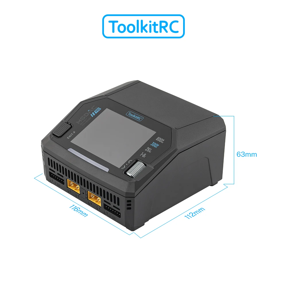 ToolkitRC M6DAC PRO V2: intell - Toolkitrc M6Dac Smart Charger recensie en prijs